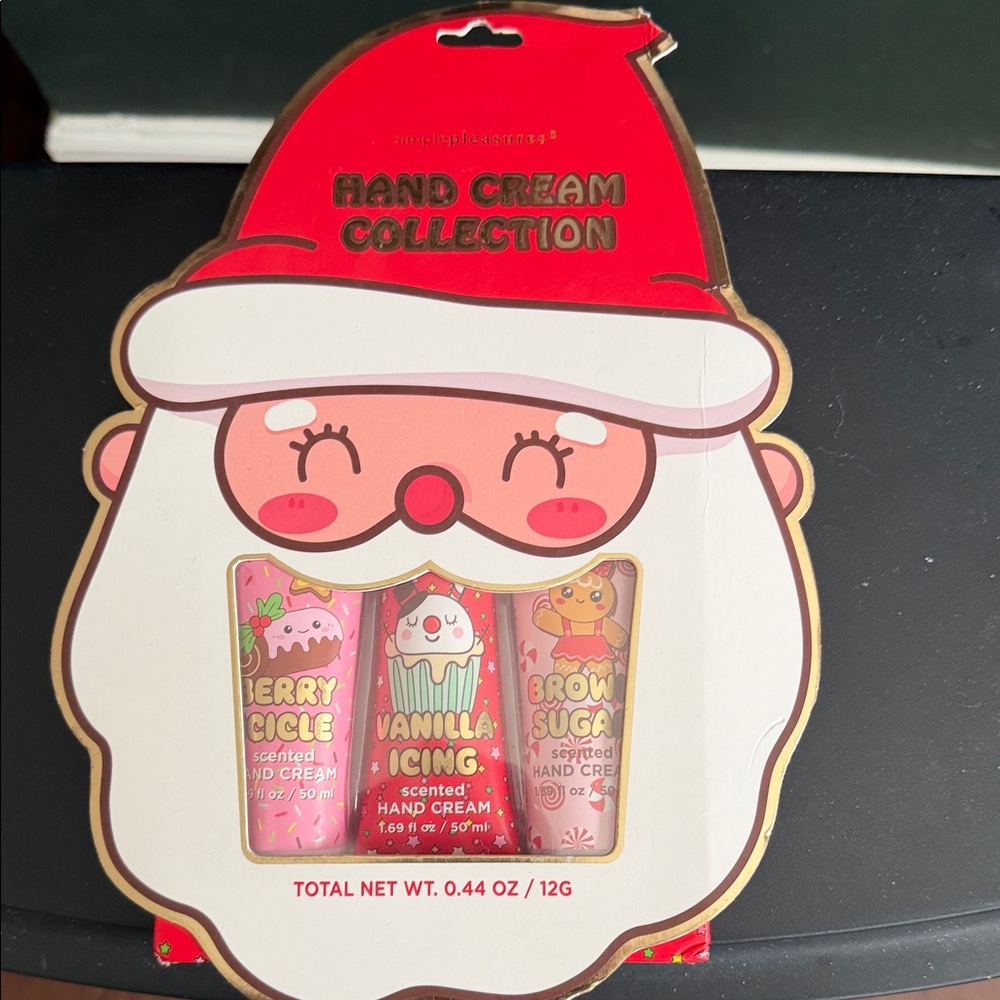 Holiday Hand Cream Collection - Pink Santa Trio